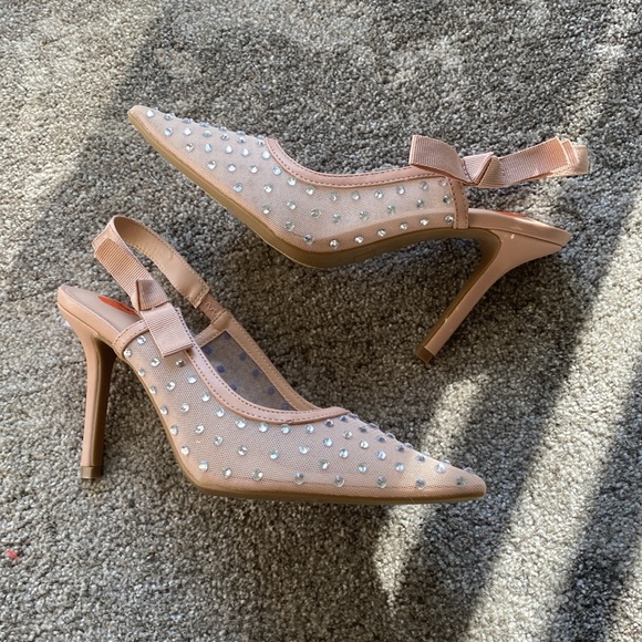 Rhinestone Pumps - Picture 2 of 5